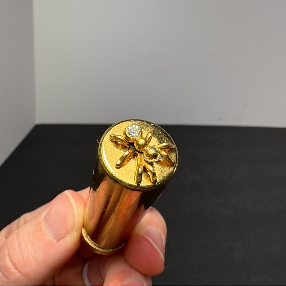 Vintage Rare Salvador Flato Spider Brass Lipstick Case - Picture 5 of 14